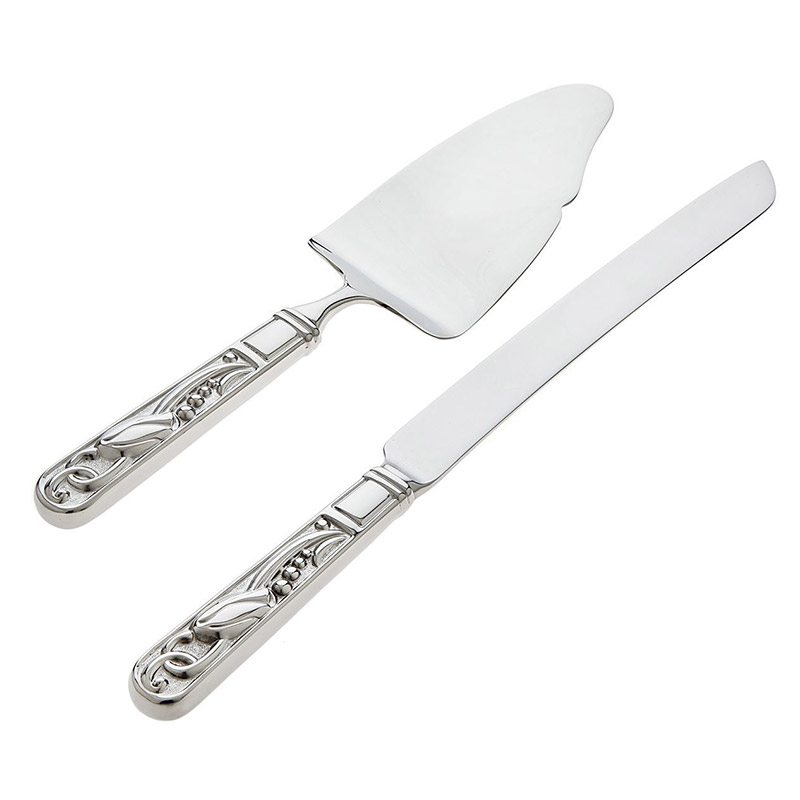 Primavera 2pc Cake Knife & Server Set