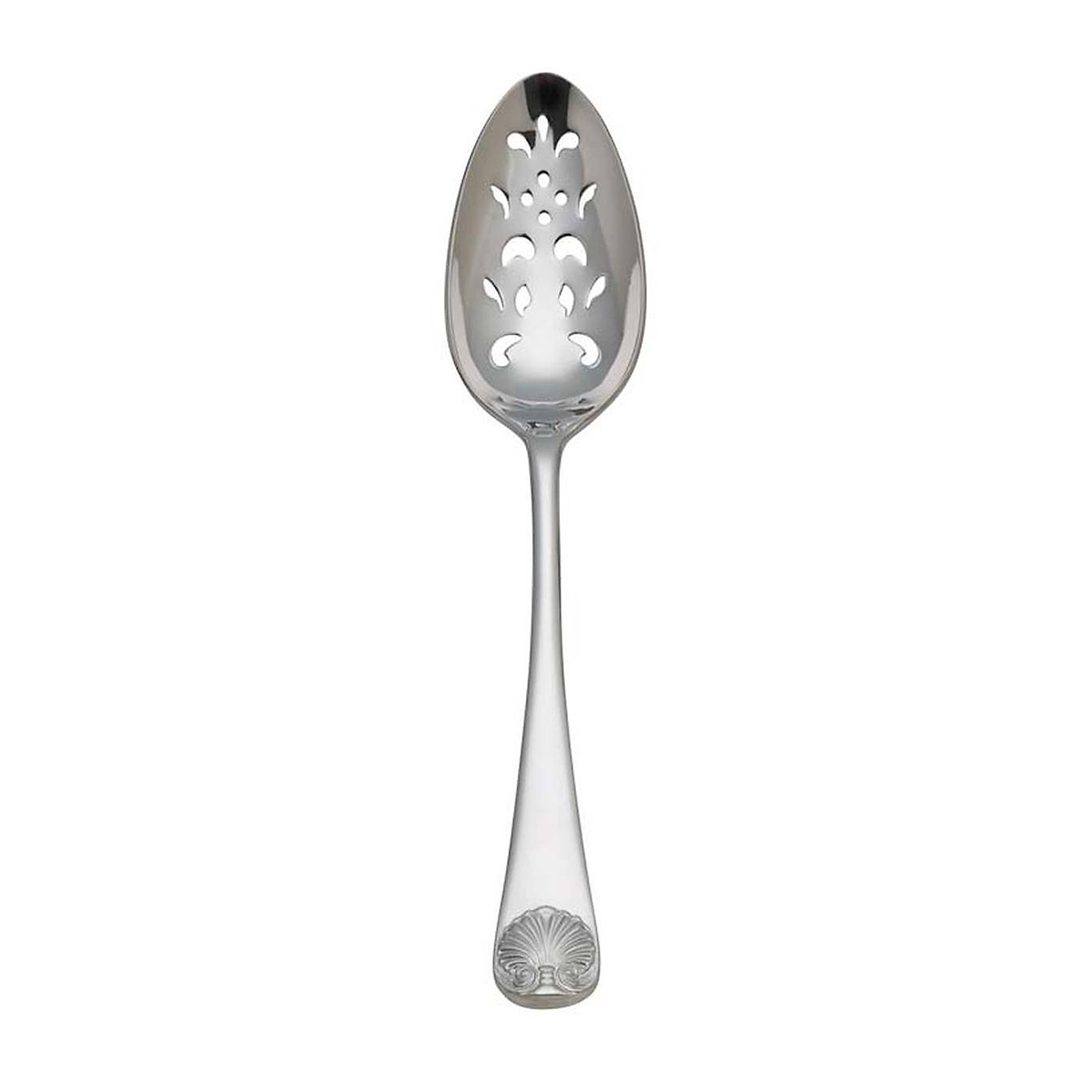 Williamsburg Royal Shell Pierced Serving Spoon