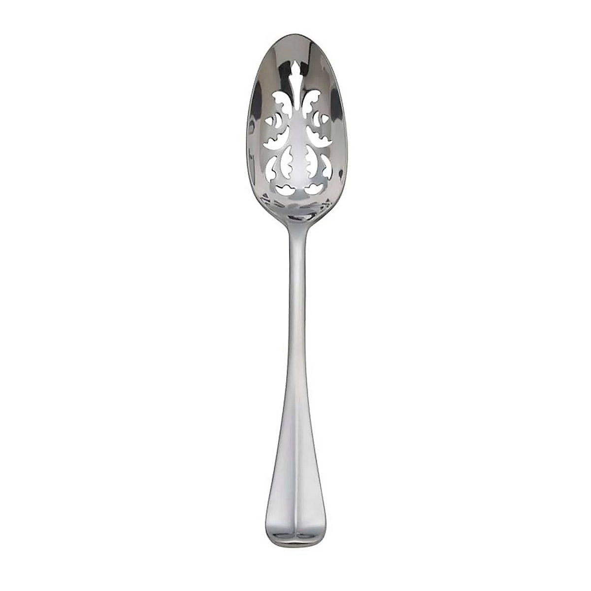 Williamsburg Royal Scroll Pierced Serving Spoon