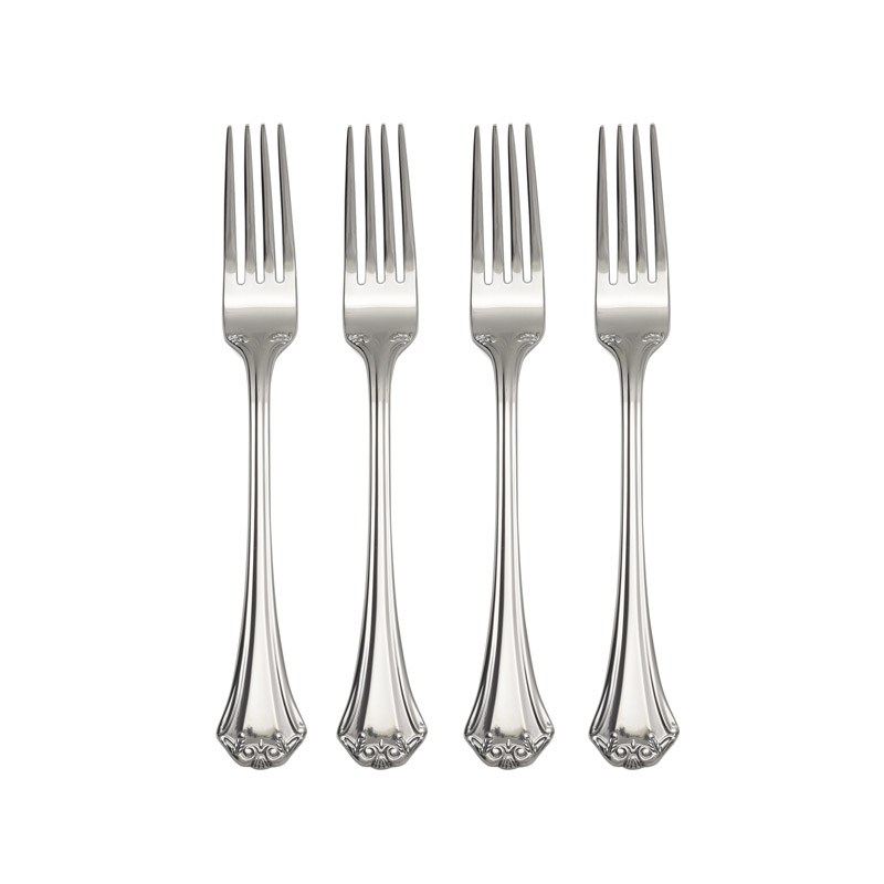 Reed & Barton Country French Dinner Forks, Set of 4