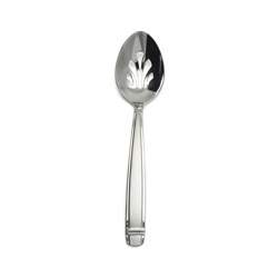 A photo of Durham Matte Pierced Serving Spoon