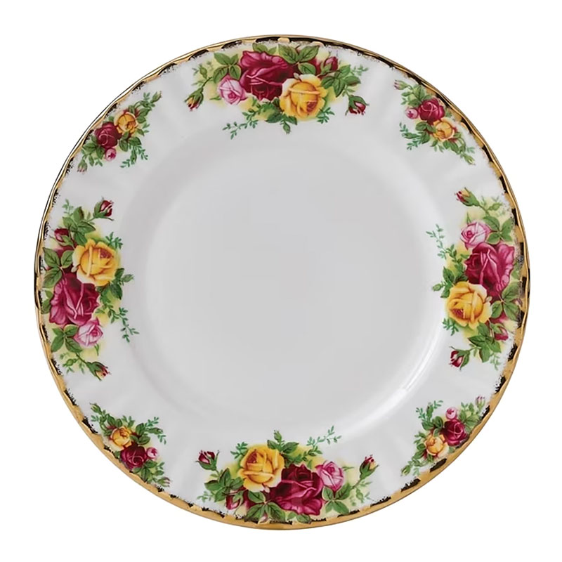 Old Country Roses Salad Plate, 8in.