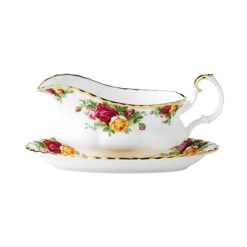 Old Country Roses Gravy Boat, 19oz