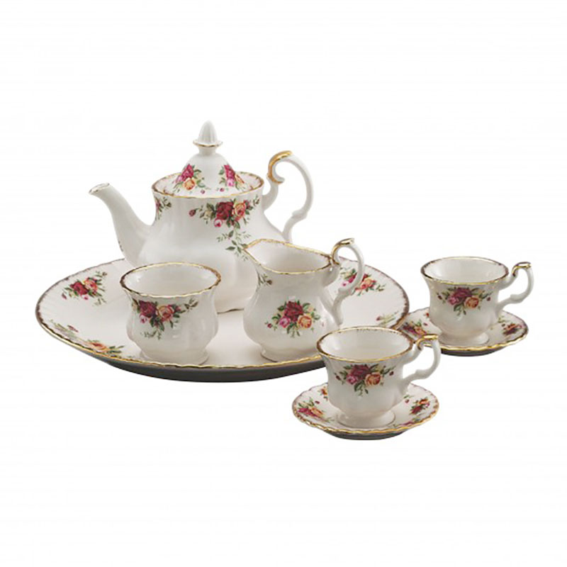 Old Country Roses 9pc Le Petite Tea Set