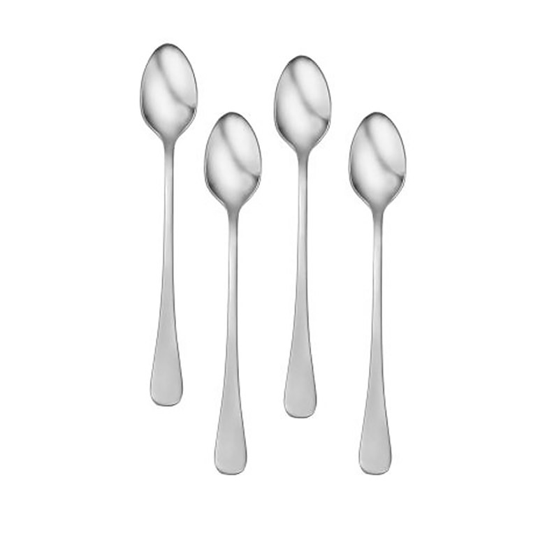 Satin Annapolis Iced Teaspoon, Set of 4