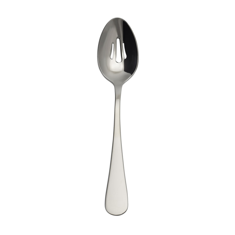 Satin Annapolis Pierced Serving Spoon