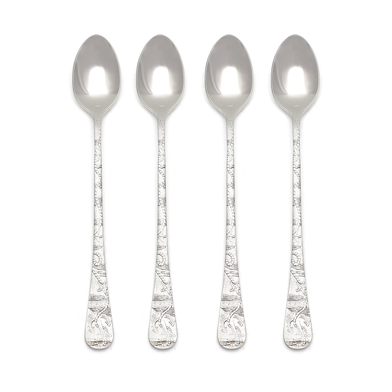 Old Harbor Iced Teaspoon, Set of 4