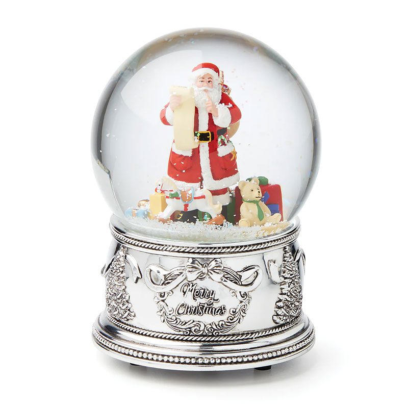 Santa Musical Snowglobe