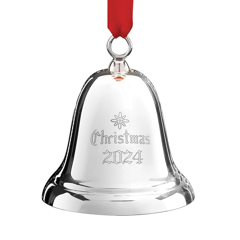 2024 Christmas Bell Sterling Silver 40th Edition Reed & Barton