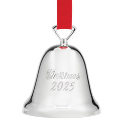 A photo of 2025 Silverplate Christmas Bell