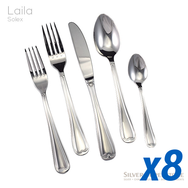 Laila 40pc Service for 8