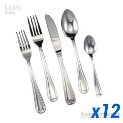 A photo of Laila 60pc Service for 12