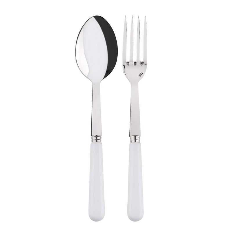 Pop White  2pc Serving Set