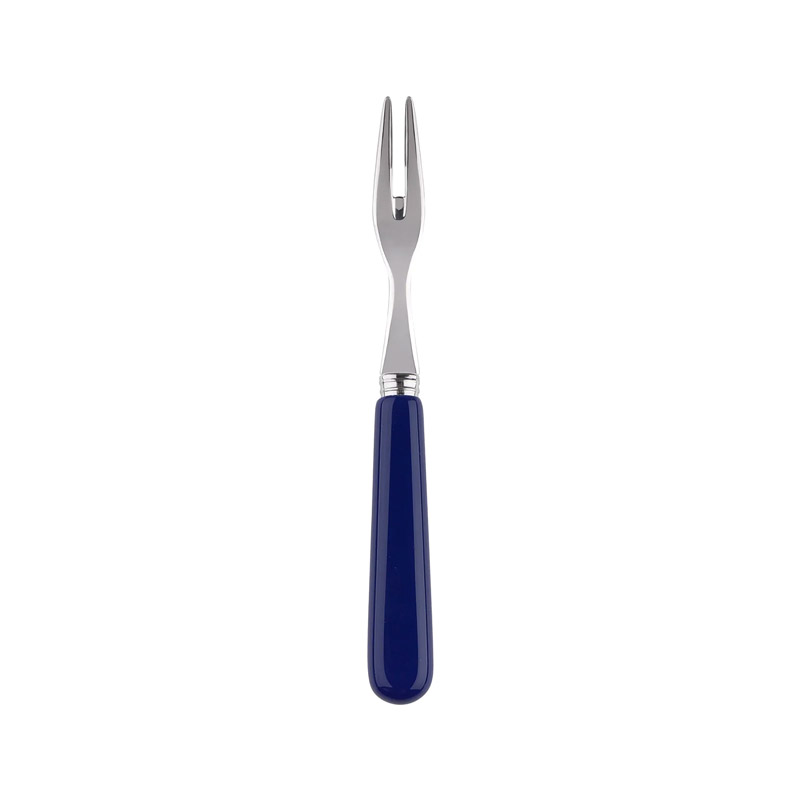 Pop Navy Blue Cocktail Fork