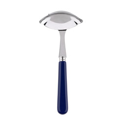 A photo of Pop Navy Blue Gravy Ladle