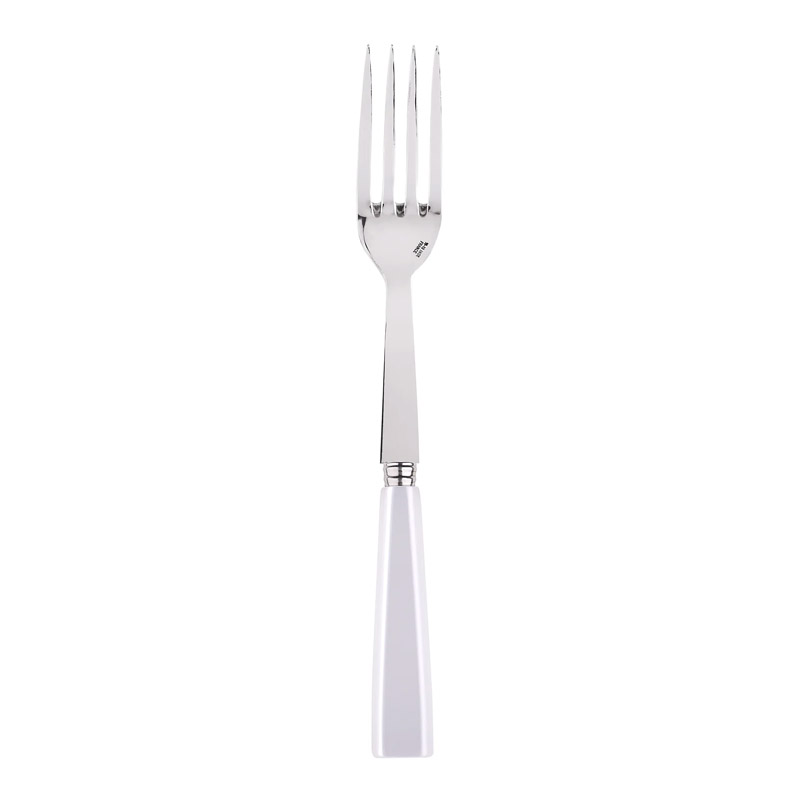 Icone White Serving Fork