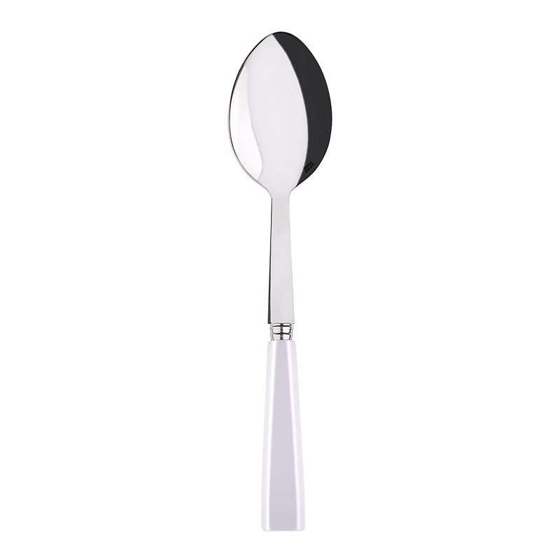 Icone White Serving Spoon