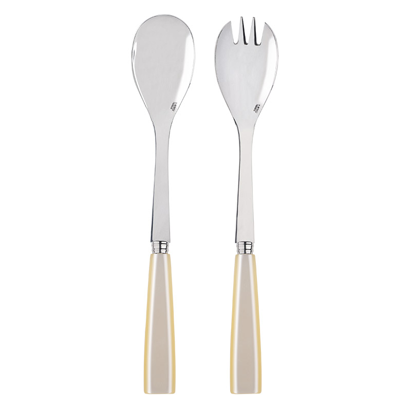 Natura Pearl 2pc Salad Serving Set