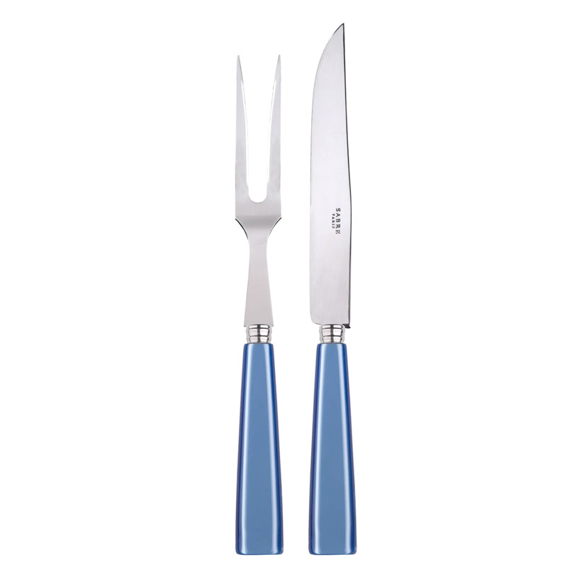 Icone Light Blue 2pc Carving Set