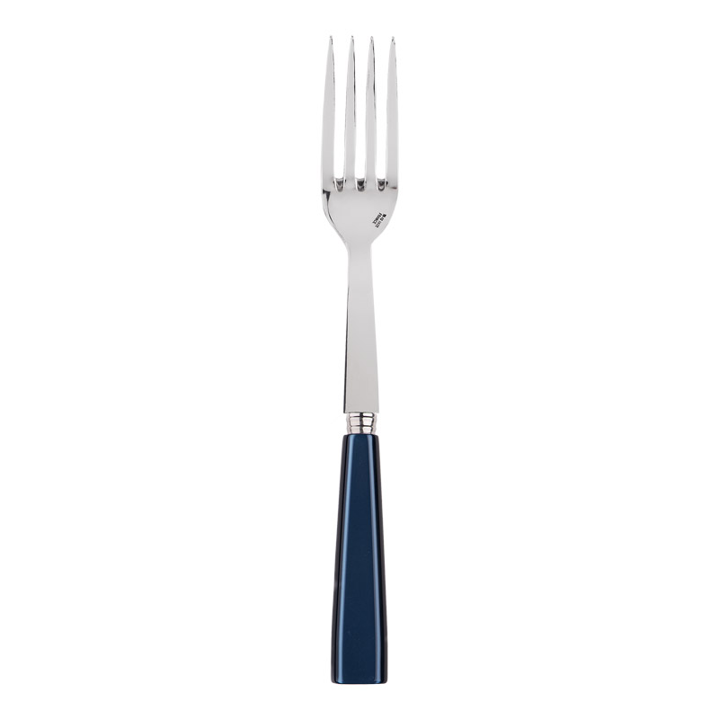 Icone Steel Blue Serving Fork