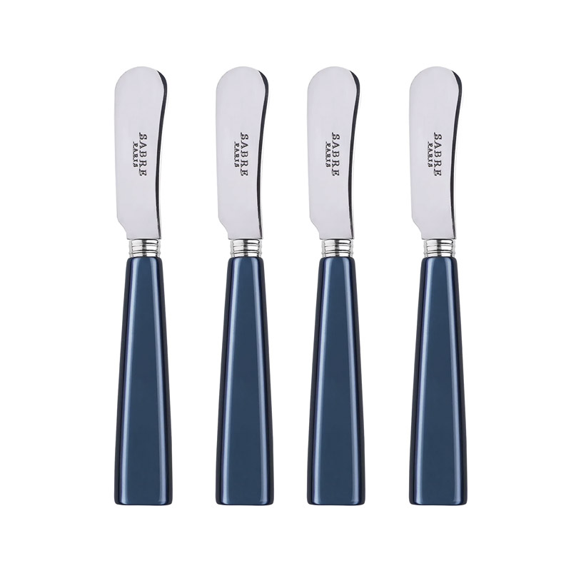 Icone Steel Blue Spreader, Set of 4