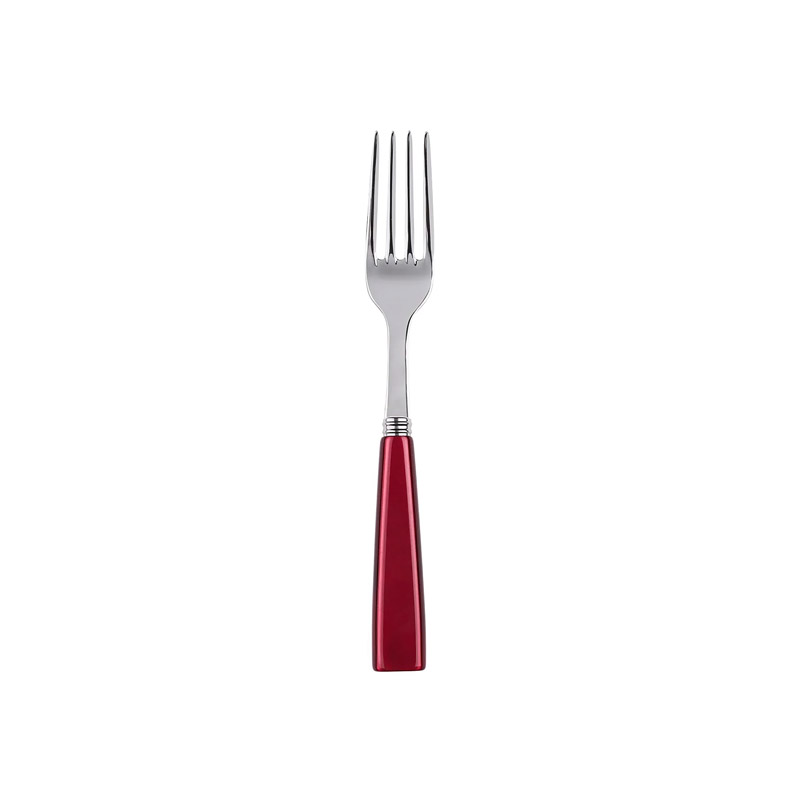 A photo of Icone Red Salad Fork