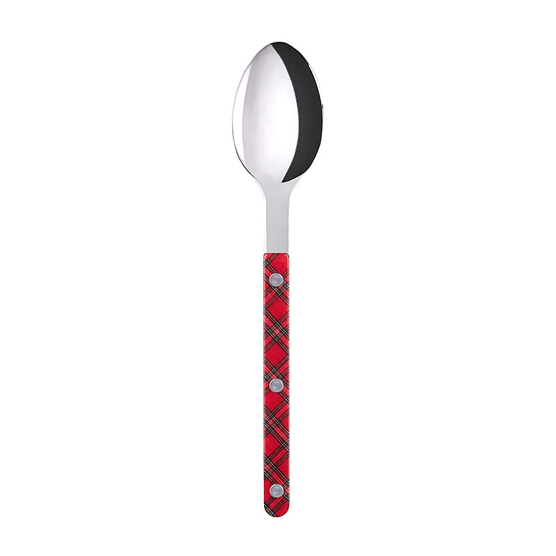 Bistrot Tartan Red Dinner Spoon