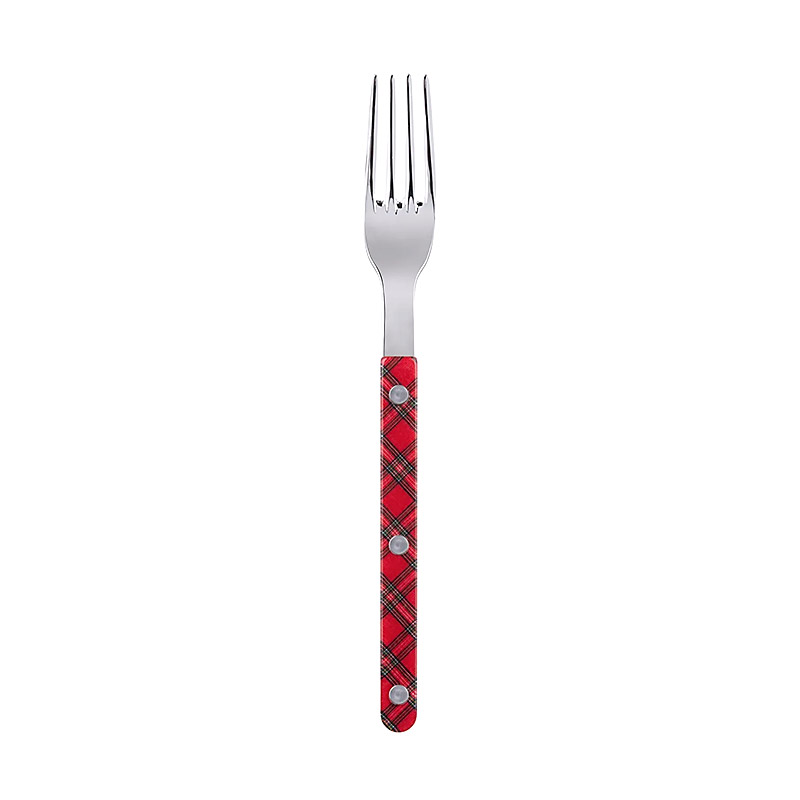 Bistrot Tartan Red Dinner Fork