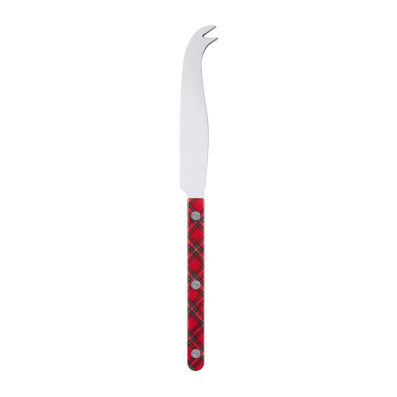 Bistrot Tartan Red Cheese Knife