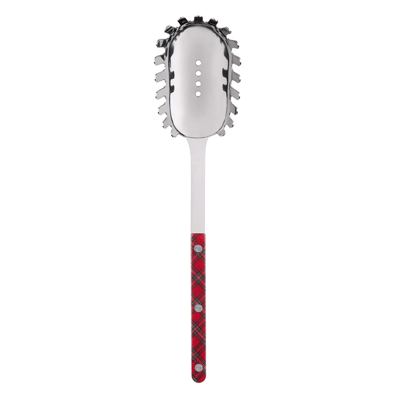 Bistrot Tartan Red Spaghetti Spoon