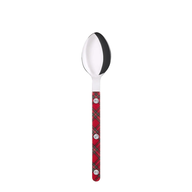 Bistrot Tartan Red Dessert Spoon