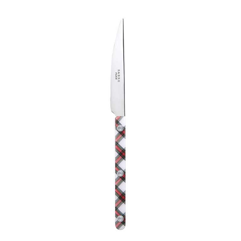 Bistrot Tartan White Dessert Knife