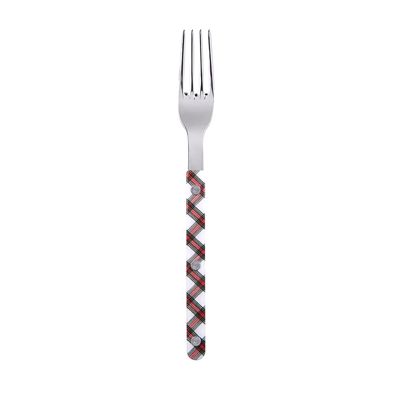 Bistrot Tartan White Dinner Fork