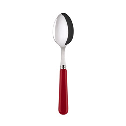 A photo of Pop Burgundy Soup Spoon