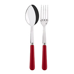 A photo of Pop Burgundy 2 Piece Serving Set