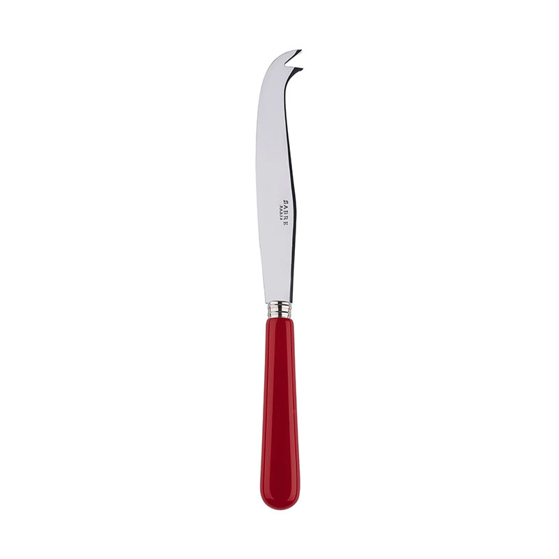 Pop Burgundy Cheese Knife Large