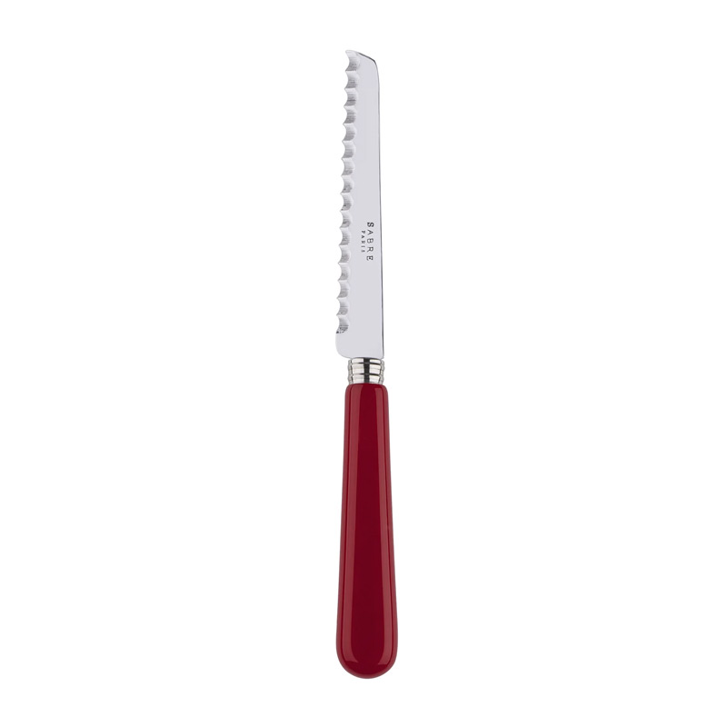 Pop Burgundy Tomato Knife