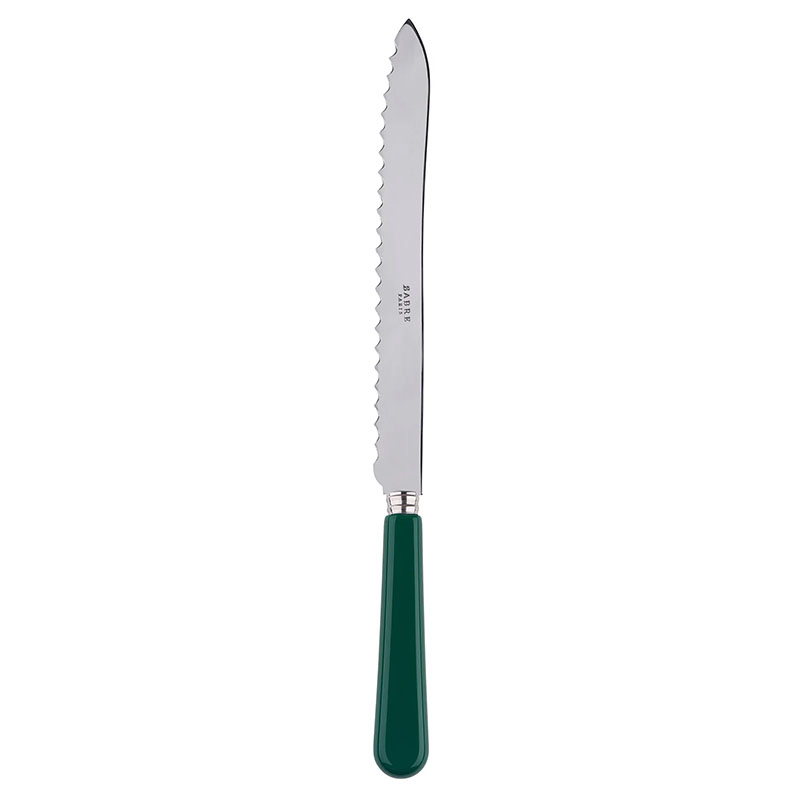 Pop Dark Green Bread Knife