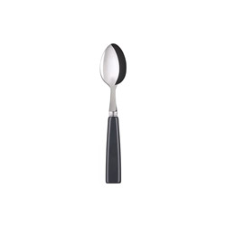 A photo of Natura Dark Grey Teaspoon