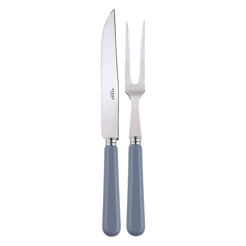 Pop Grey 2 Piece Carving Set