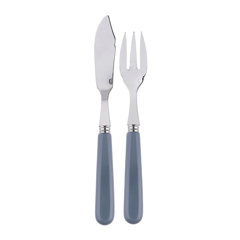 Pop Grey 2 Piece Fish Set