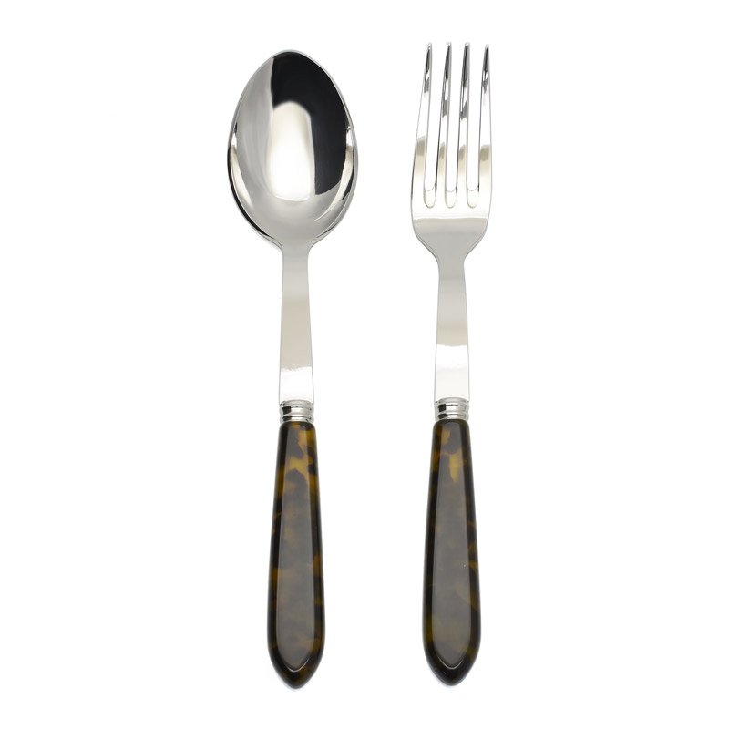 Tortoise 2pc Serving Set