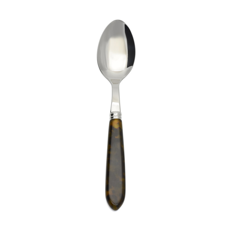 Tortoise Soup Spoon, 8.5in.