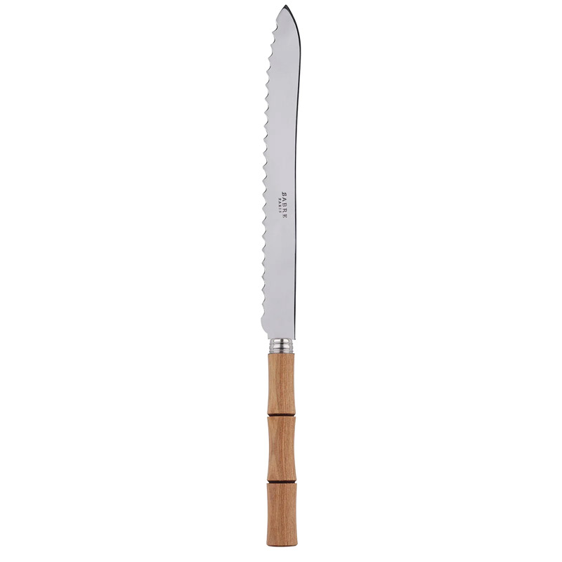 Bamboo Natural Wood Bread Knife