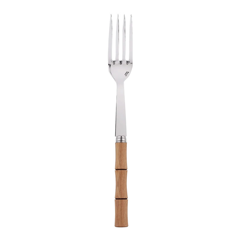 Bamboo Natural Wood Serving Fork