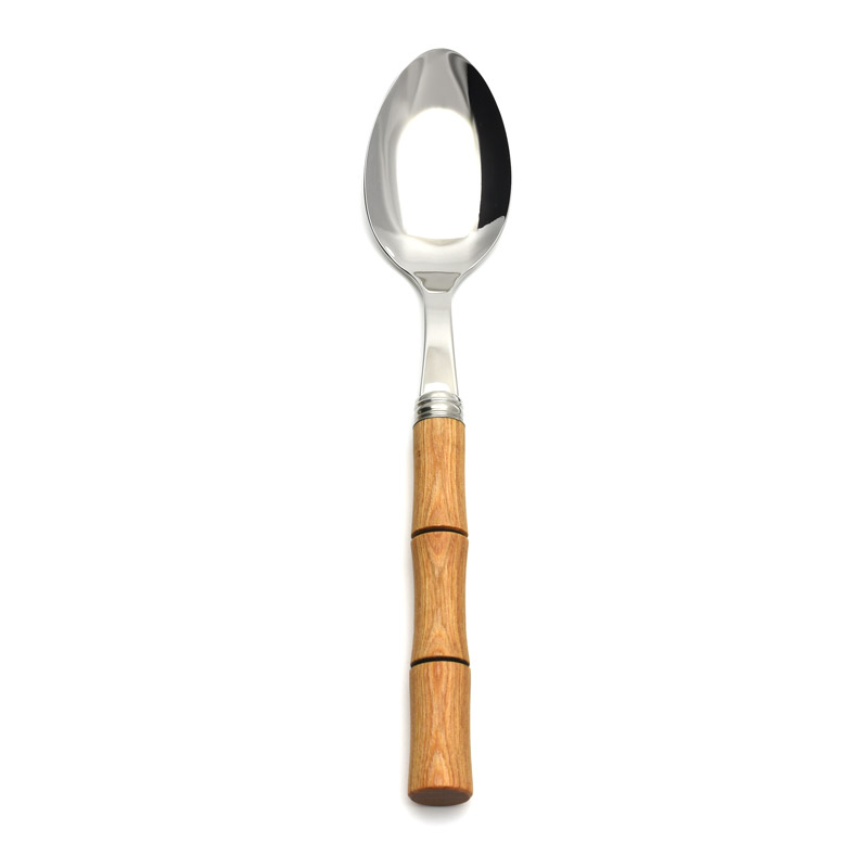 Bamboo Natural Wood Soup Spoon