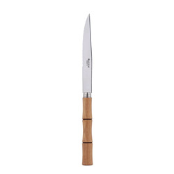 A photo of Bamboo Natural Wood Steak Knife