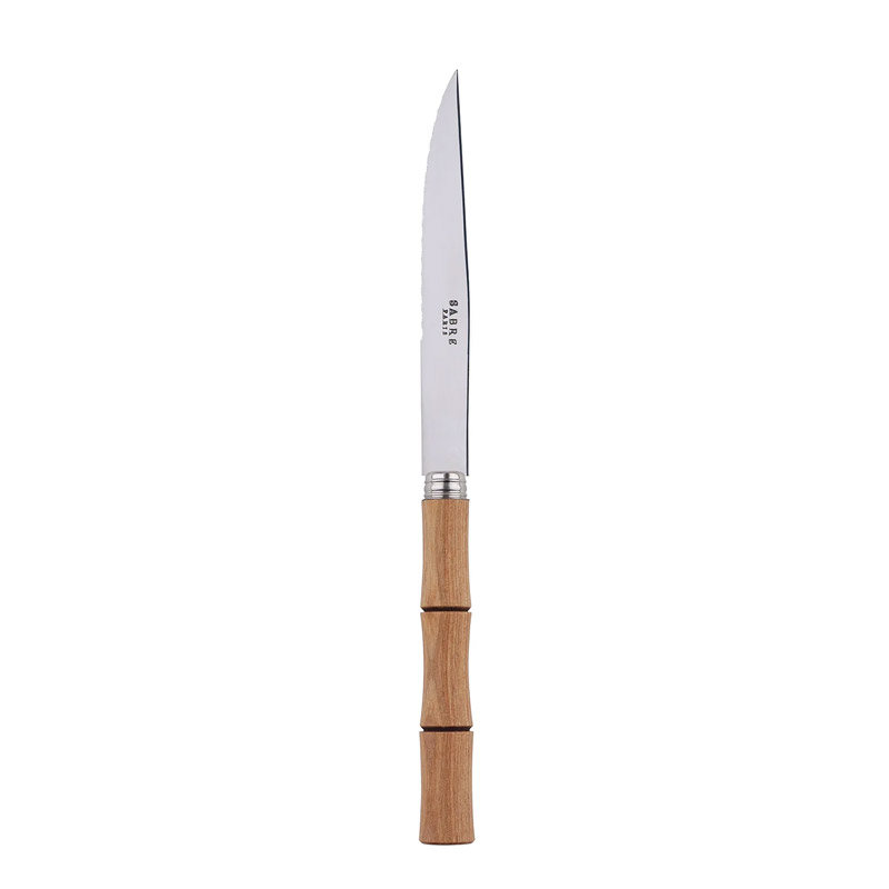 Bamboo Natural Wood Steak Knife