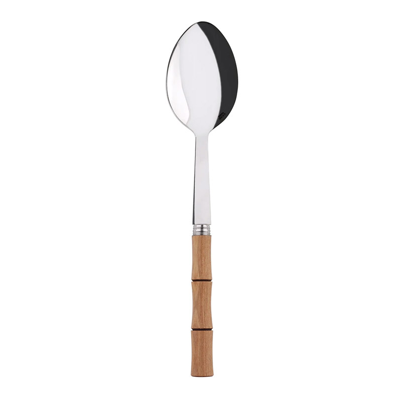 Bamboo Natural Wood Serving Spoon