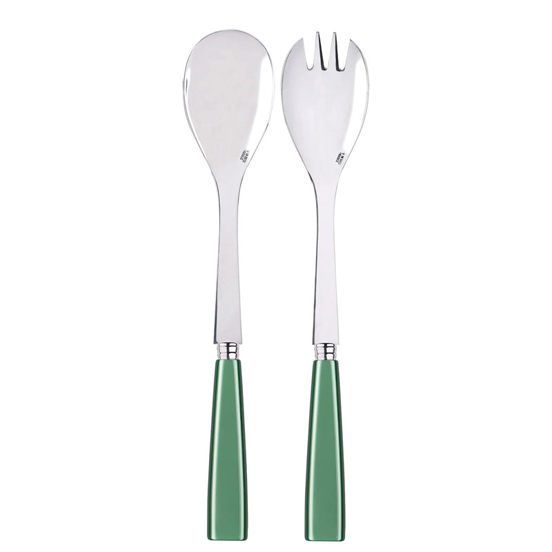 Natura Garden Green 2pc Salad Serving Set